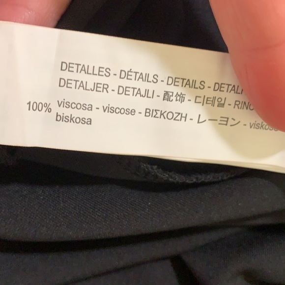 NWT. Zara Midi Dress with Ruffled Detail. Size M. - Picture 8 of 9